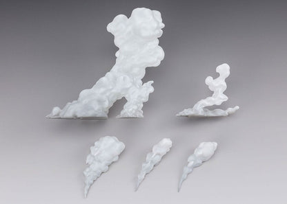 Tamashii Effect Action Figure Accessory Smoke White Version for S.H.Figuarts - Bandai Tamashii Nations Action figures: accessories