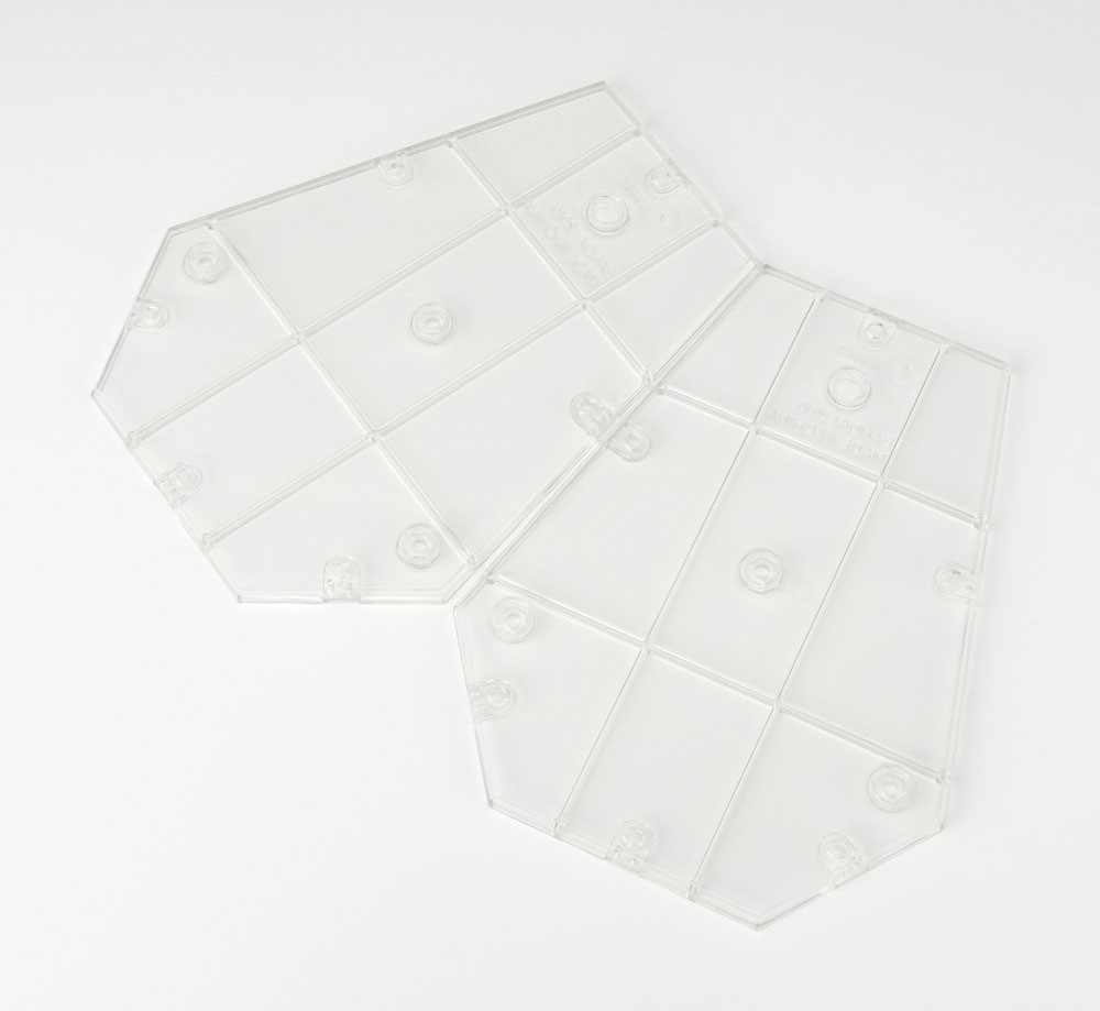 Tamashii Stage Figure Stand Act.5 for Mechanics Clear 14 cm - Bandai Tamashii Nations Action figures: accessories