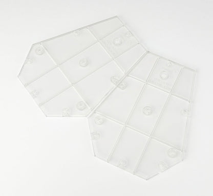 Tamashii Stage Figure Stand Act.5 for Mechanics Clear 14 cm - Bandai Tamashii Nations Action figures: accessories