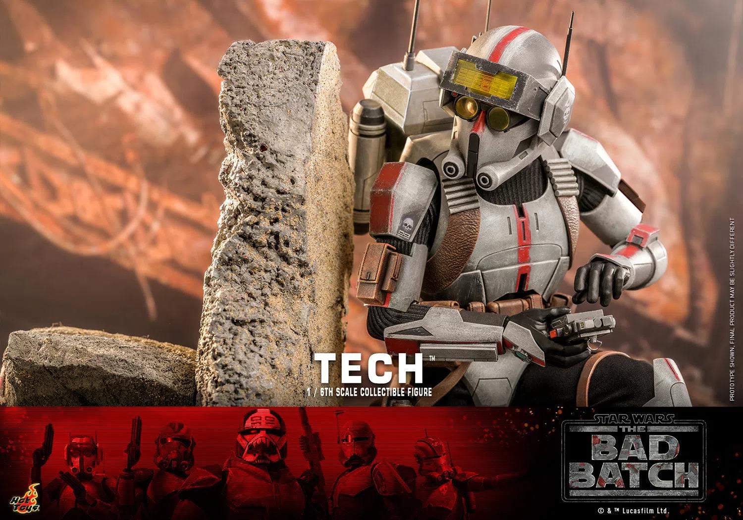 Tech: Star Wars: The Bad Batch Hot Toys