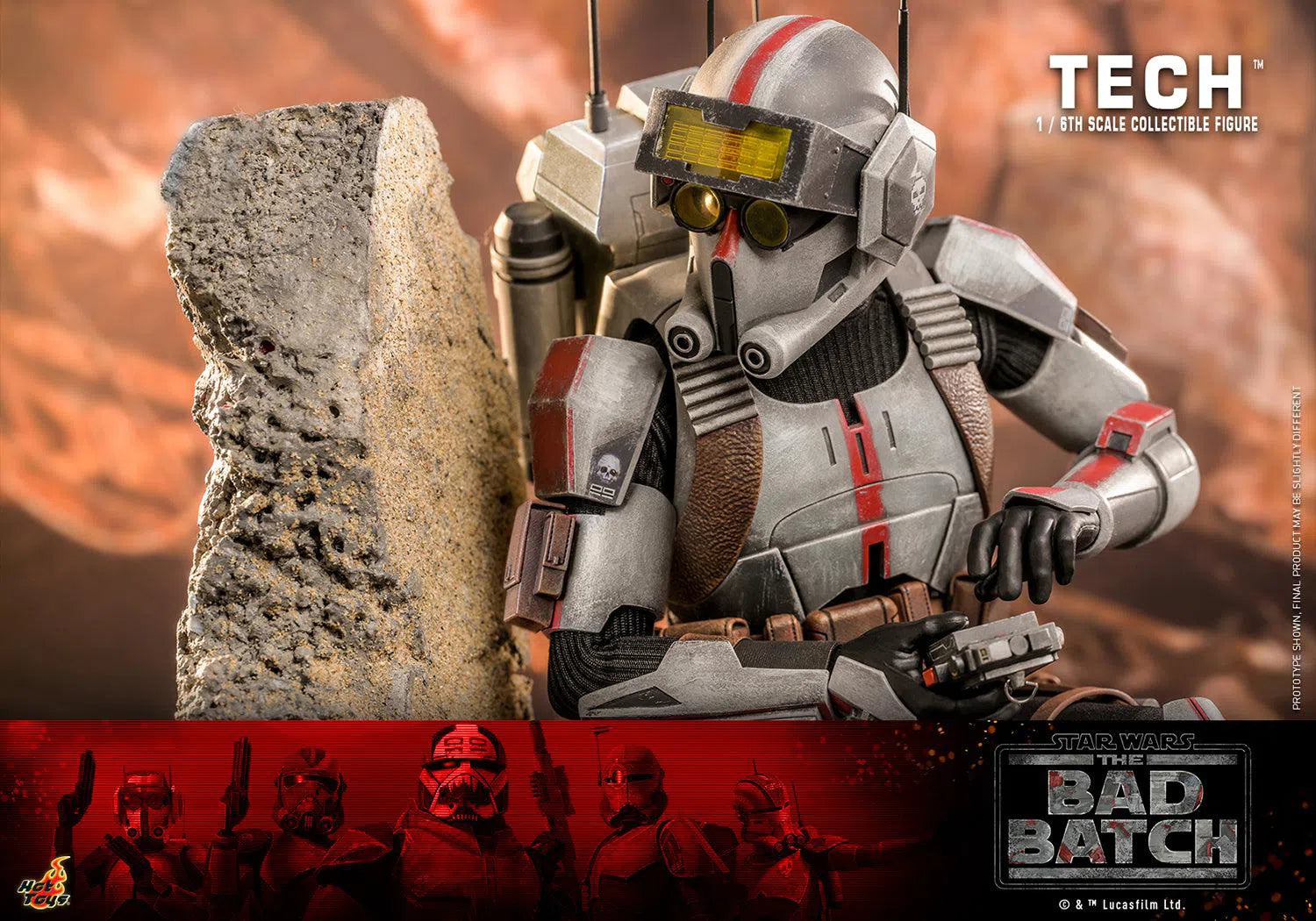 Tech: Star Wars: The Bad Batch Hot Toys