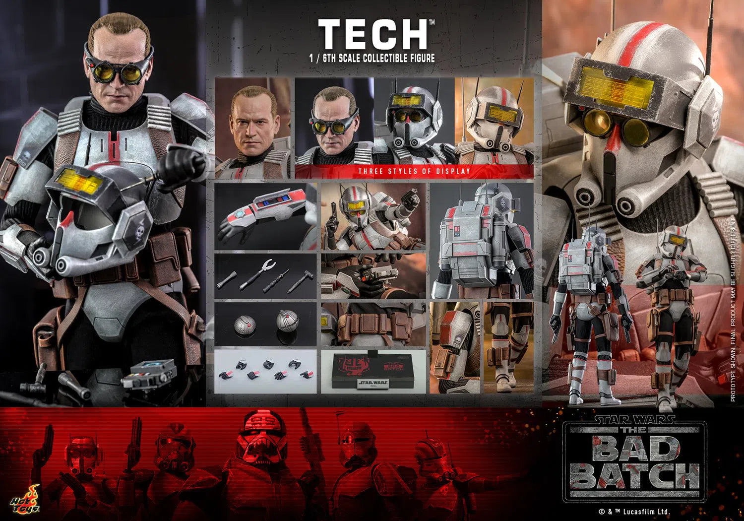 Tech: Star Wars: The Bad Batch Hot Toys