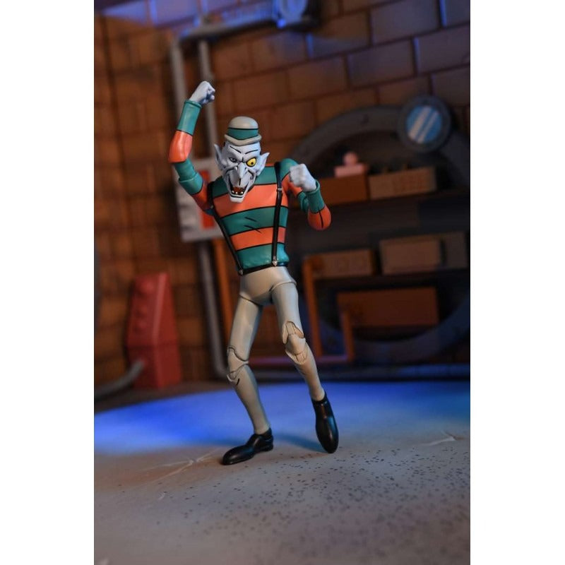 Teenage Mutant Ninja Turtles: Animated: Creepy Eddie & Shibano-Sama: 7" Action Figure 2 Pack by Neca – Action Figure, [scale], UK stockist Planet Action Figures