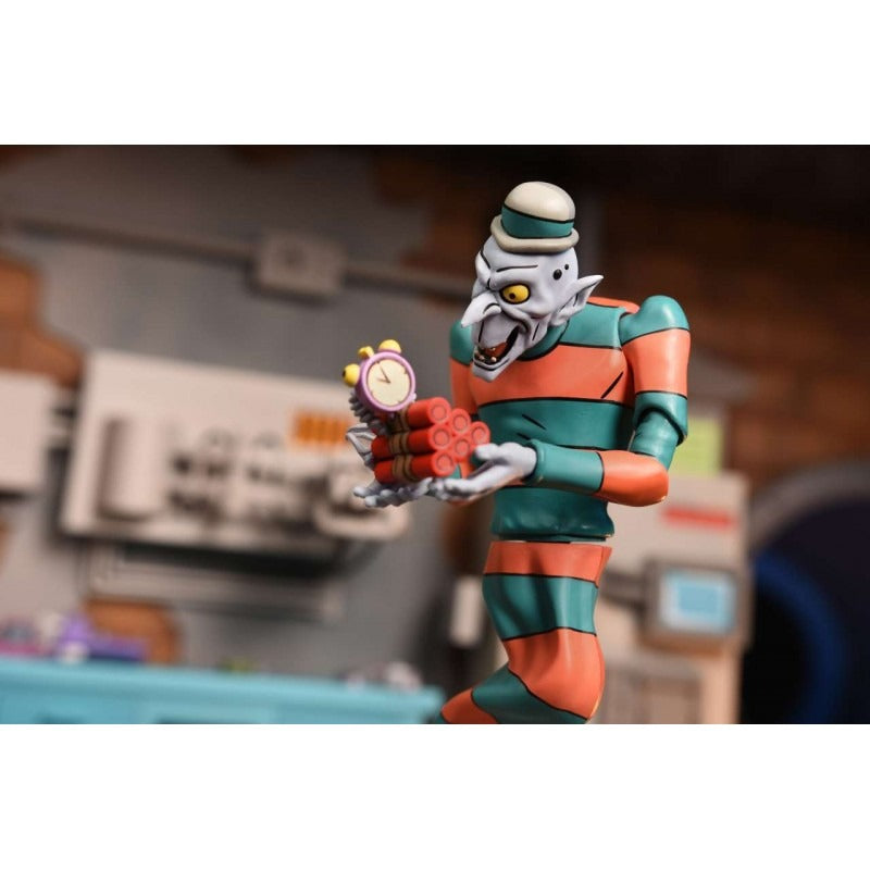 Teenage Mutant Ninja Turtles: Animated: Creepy Eddie & Shibano-Sama: 7" Action Figure 2 Pack by Neca – Action Figure, [scale], UK stockist Planet Action Figures