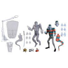 Teenage Mutant Ninja Turtles: Animated: Creepy Eddie & Shibano-Sama: 7" Action Figure 2 Pack Neca