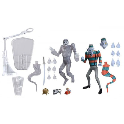 Teenage Mutant Ninja Turtles: Animated: Creepy Eddie & Shibano-Sama: 7" Action Figure 2 Pack - Neca Action Figure