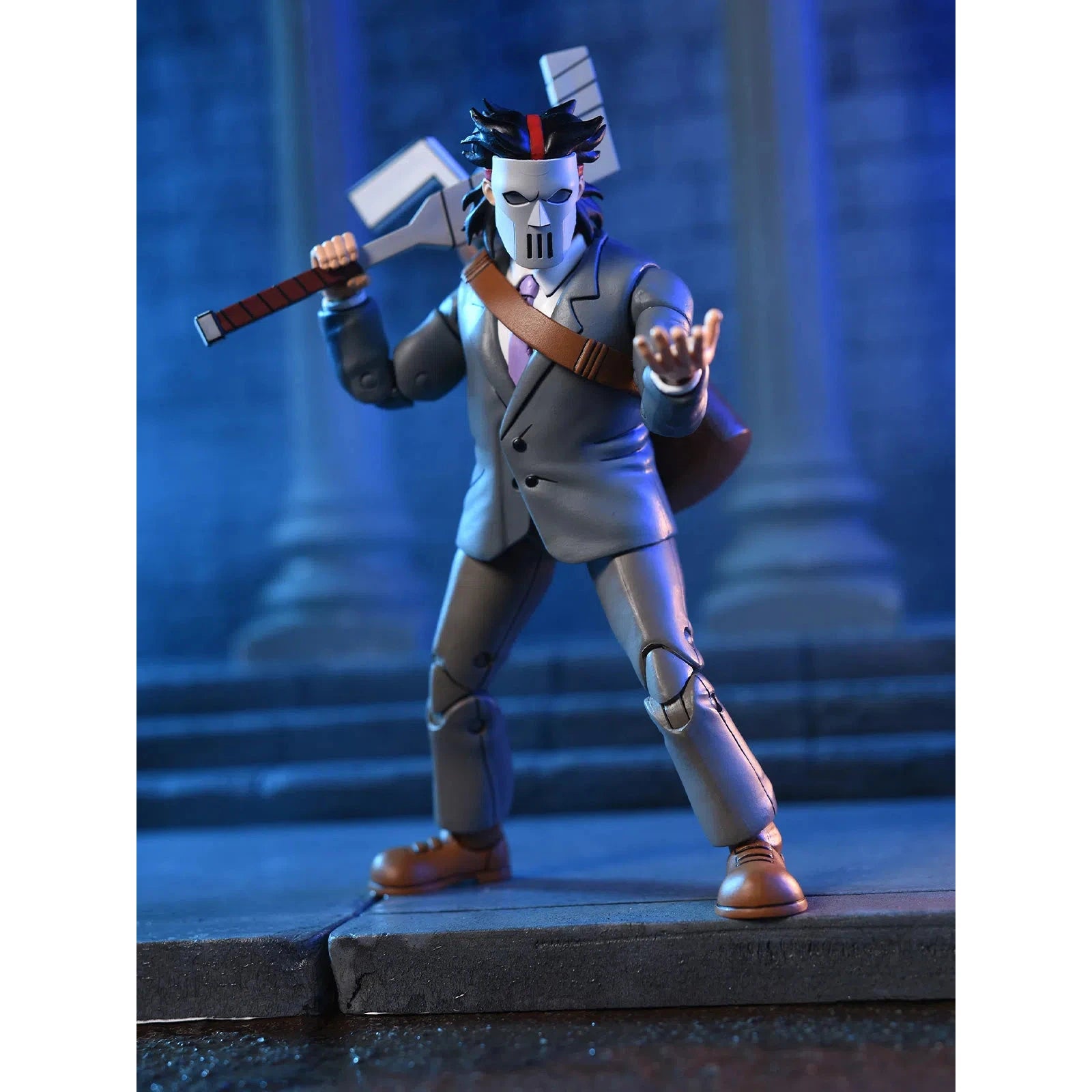 Teenage Mutant Ninja Turtles: Business Suit Casey Jones & Split Foot Soldier: 7 Inch Action Figures 2 Pack Neca