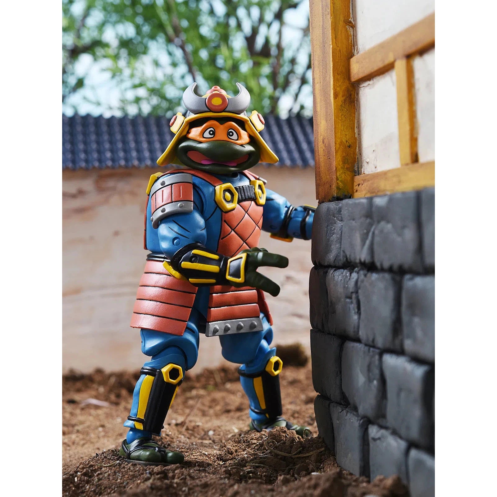 Teenage Mutant Ninja Turtles: Cartoon: Space Adventure & Samurai: 7 Inch Action Figures: 2 Pack Neca