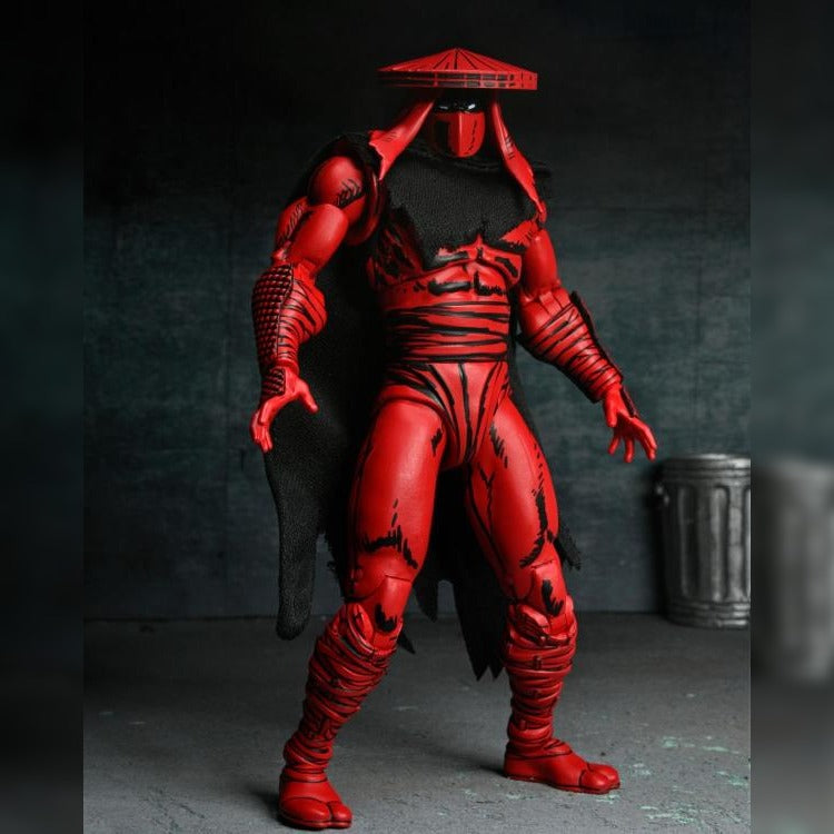 Teenage Mutant Ninja Turtles: Foot Elite Assassin (Red & Black Variant) (Mirage Comics): 7" Action Figure Neca