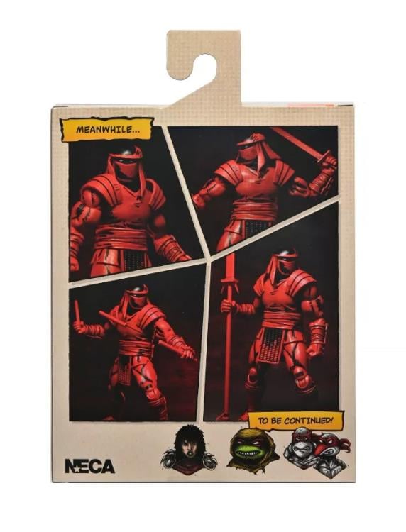 Teenage Mutant Ninja Turtles: Foot Enforcer (Red & Black Variant) (Mirage Comics): 7" Action Figure Neca