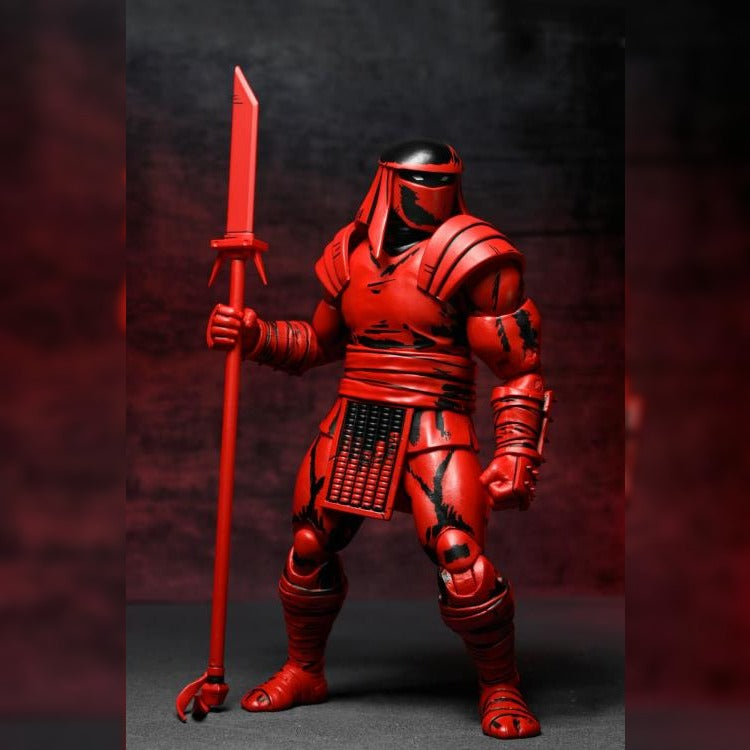 Teenage Mutant Ninja Turtles: Foot Enforcer (Red & Black Variant) (Mirage Comics): 7" Action Figure Neca