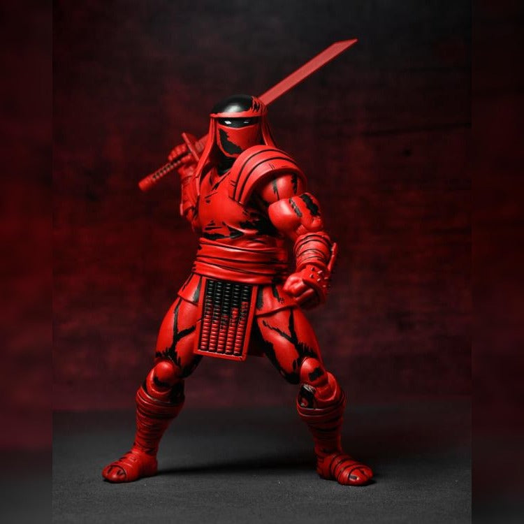 Teenage Mutant Ninja Turtles: Foot Enforcer (Red & Black Variant) (Mirage Comics): 7" Action Figure Neca