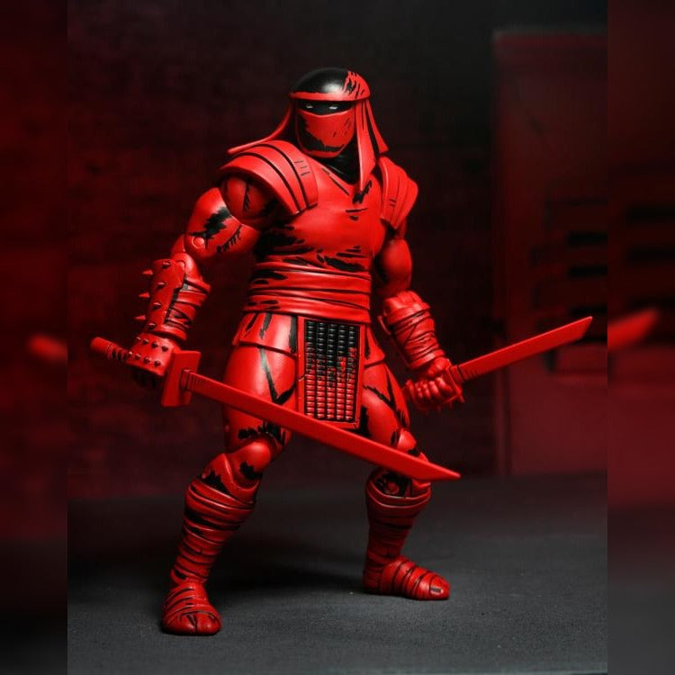 Teenage Mutant Ninja Turtles: Foot Enforcer (Red & Black Variant) (Mirage Comics): 7" Action Figure Neca