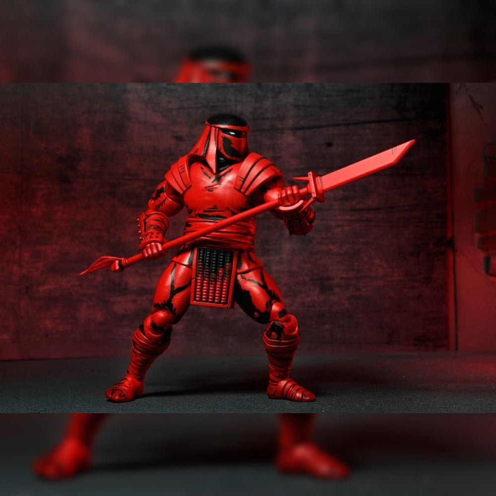 Teenage Mutant Ninja Turtles: Foot Enforcer (Red & Black Variant) (Mirage Comics): 7" Action Figure Neca