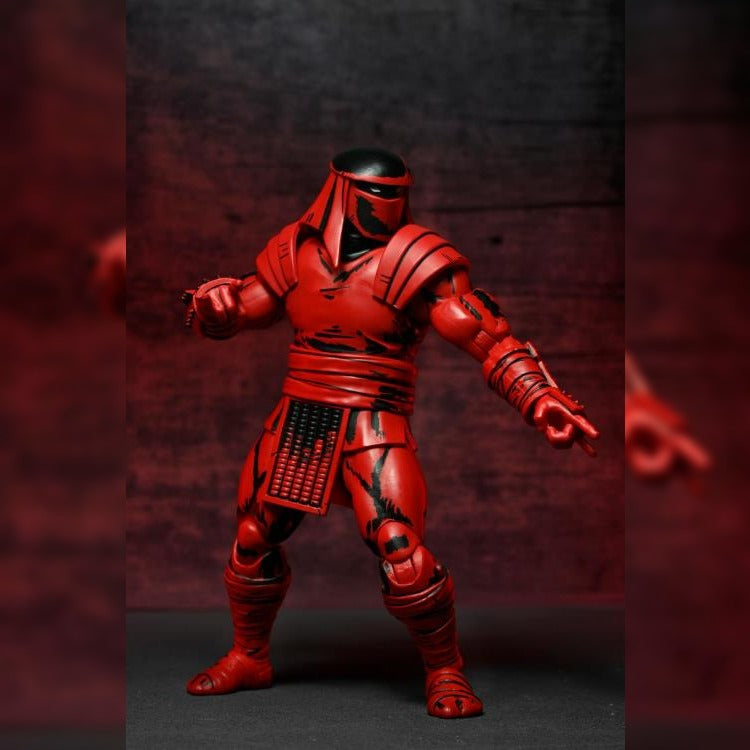 Teenage Mutant Ninja Turtles: Foot Enforcer (Red & Black Variant) (Mirage Comics): 7" Action Figure Neca