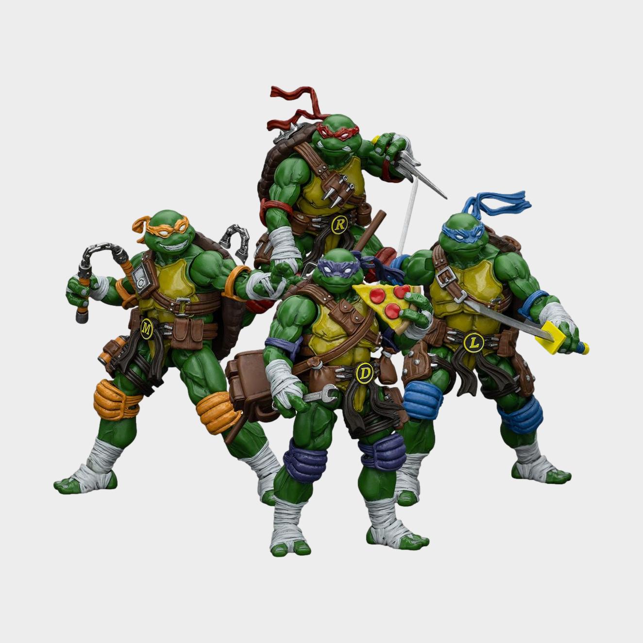 Teenage Mutant Ninja Turtles: Full Set Of 4: 1/18 Scale: Limited Batch: Joy Toy Joy Toy