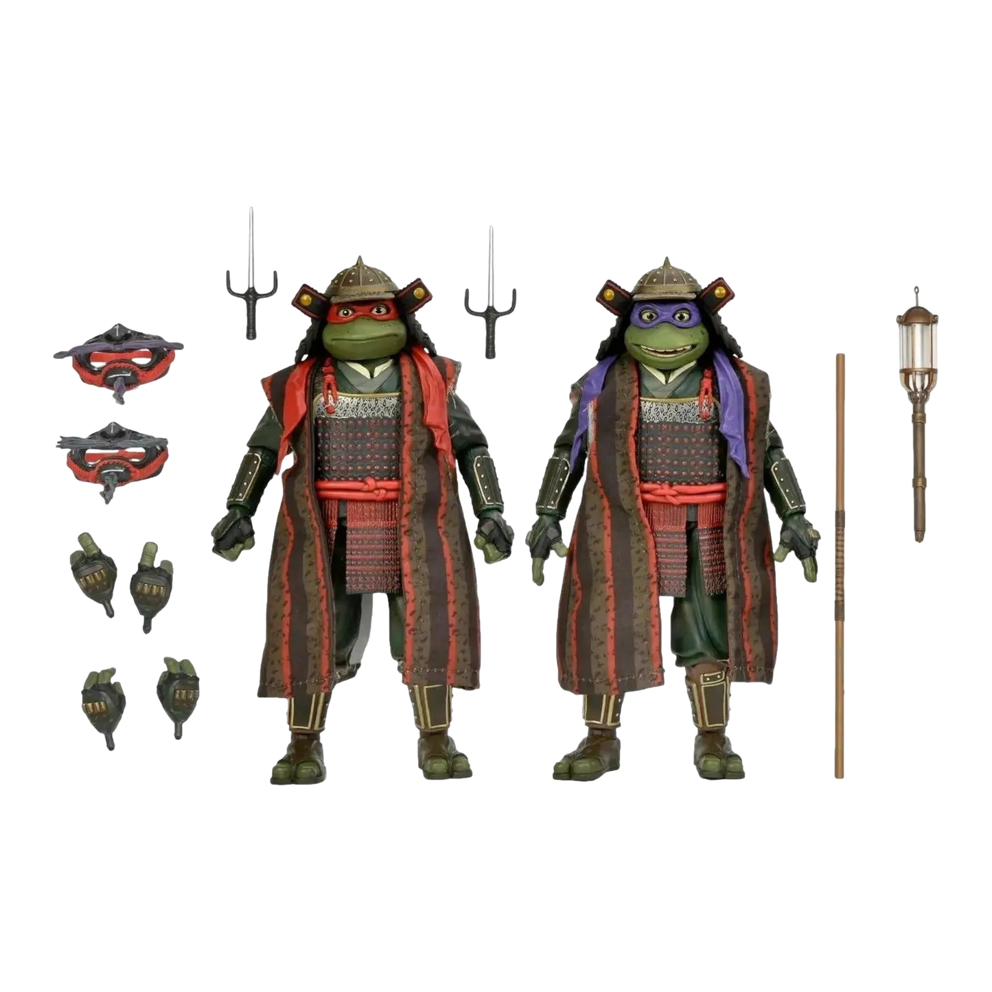 Teenage Mutant Ninja Turtles III: 1993 Movie: Donatello & Raphael: 7" Action Figure 2 Pack - Neca Action Figures