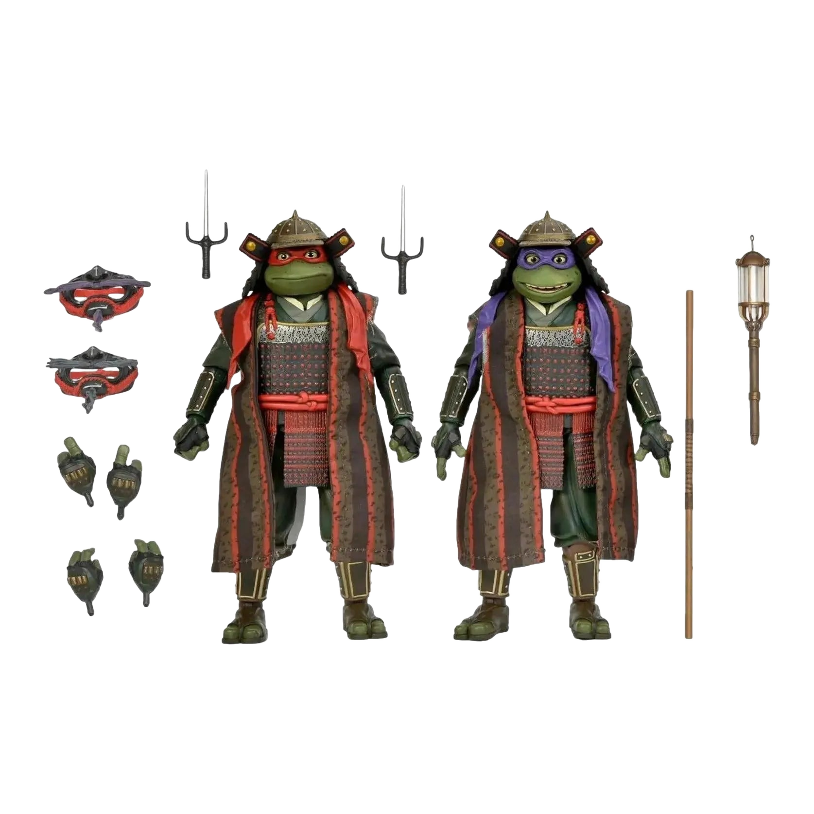 Teenage Mutant Ninja Turtles III: 1993 Movie: Donatello & Raphael: 7" Action Figure 2 Pack - Neca Action Figures