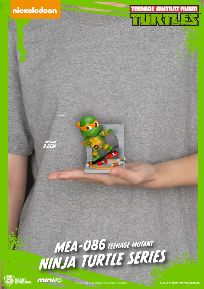 Teenage Mutant Ninja Turtles: Mini Egg Attack: Blind Box Figures: Box Of 6 - Beast Kingdom Toys Blind Box