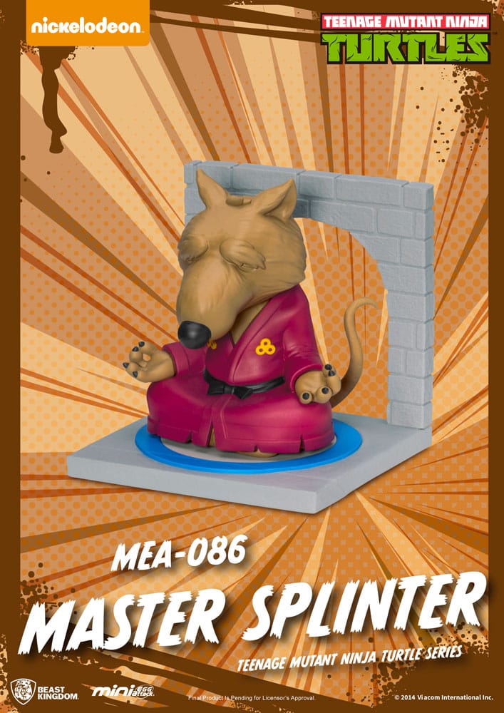 Teenage Mutant Ninja Turtles: Mini Egg Attack: Blind Box Figures: Box Of 6 - Beast Kingdom Toys Blind Box