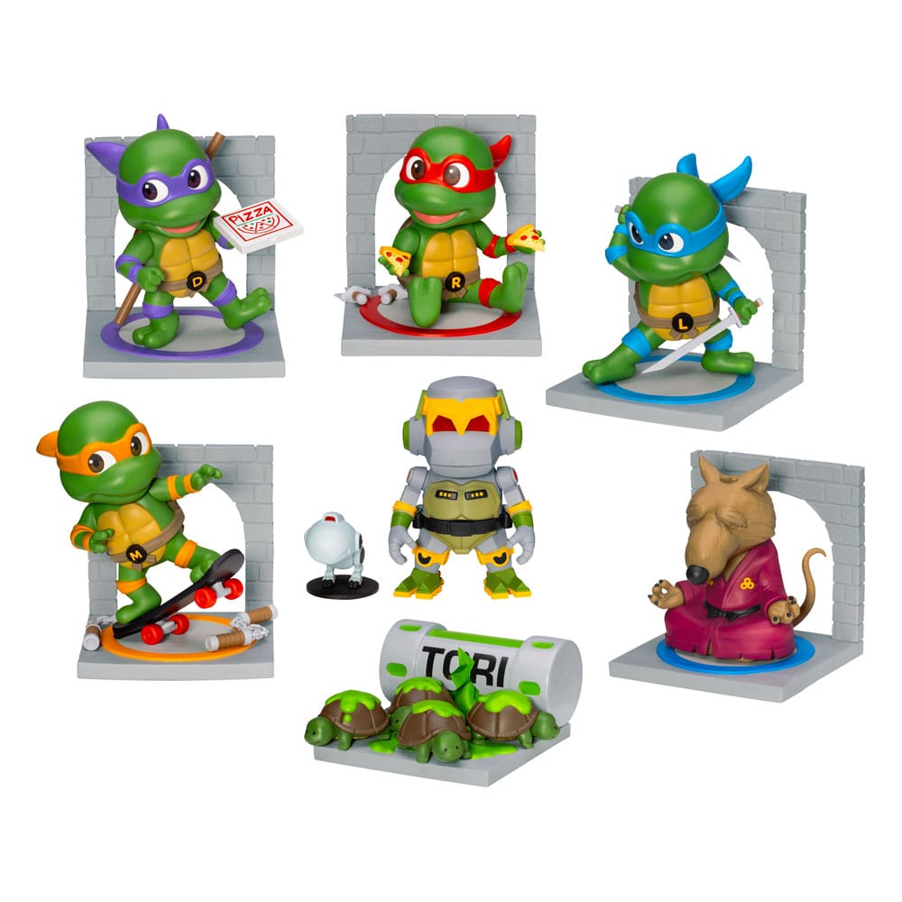 Teenage Mutant Ninja Turtles: Mini Egg Attack: Blind Box Figures: Box Of 6 - Beast Kingdom Toys Blind Box