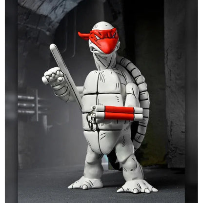 Teenage Mutant Ninja Turtles: (Mirage Comics): First Turtles: (Black & White): Two-Pack: 7" Action Figure - Neca Action Figure