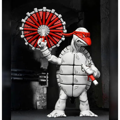 Teenage Mutant Ninja Turtles: (Mirage Comics): First Turtles: (Black & White): Two-Pack: 7" Action Figure - Neca Action Figure
