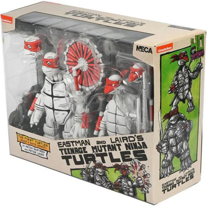Teenage Mutant Ninja Turtles: (Mirage Comics): First Turtles: (Black & White): Two-Pack: 7" Action Figure - Neca Action Figure