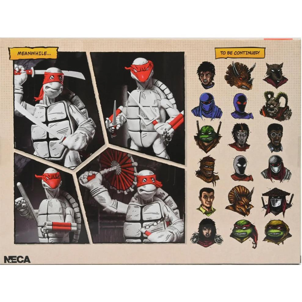 Teenage Mutant Ninja Turtles: (Mirage Comics): First Turtles: (Black & White): Two-Pack: 7" Action Figure Neca