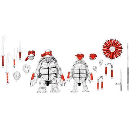 Teenage Mutant Ninja Turtles: (Mirage Comics): First Turtles: (Black & White): Two-Pack: 7" Action Figure - Neca Action Figure