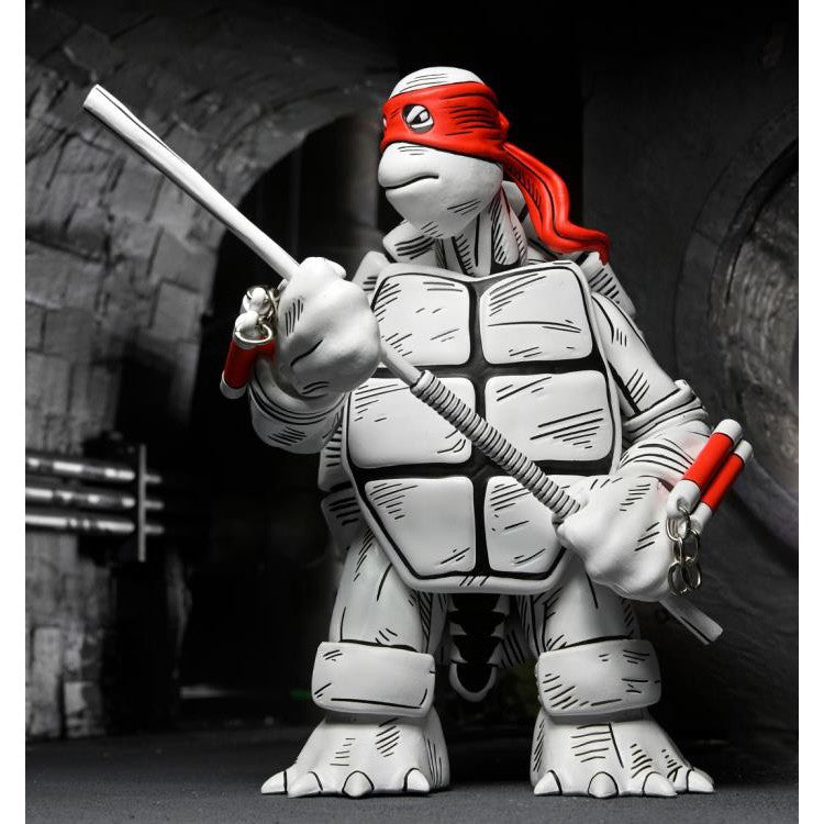 Teenage Mutant Ninja Turtles: (Mirage Comics): First Turtles: (Black & White): Two-Pack: 7" Action Figure Neca