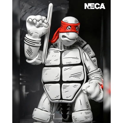 Teenage Mutant Ninja Turtles: (Mirage Comics): First Turtles: (Black & White): Two-Pack: 7" Action Figure - Neca Action Figure