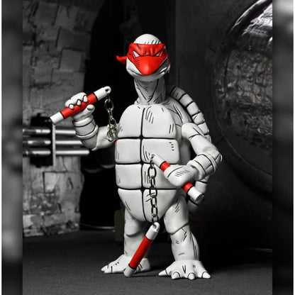 Teenage Mutant Ninja Turtles: (Mirage Comics): First Turtles: (Black & White): Two-Pack: 7" Action Figure - Neca Action Figure
