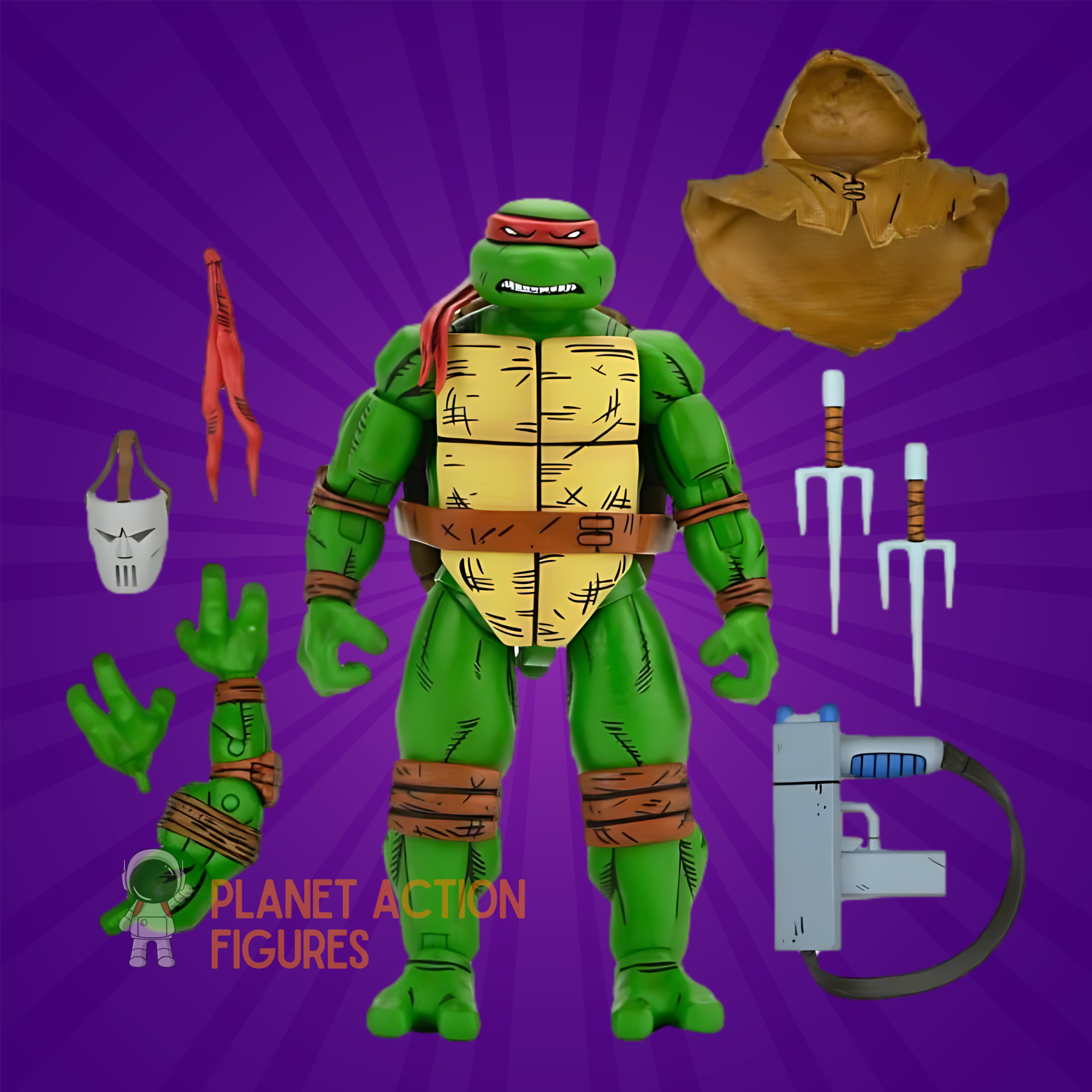 Teenage Mutant Ninja Turtles: Raphael: Mirage Comics: 7 Inch Figure Neca