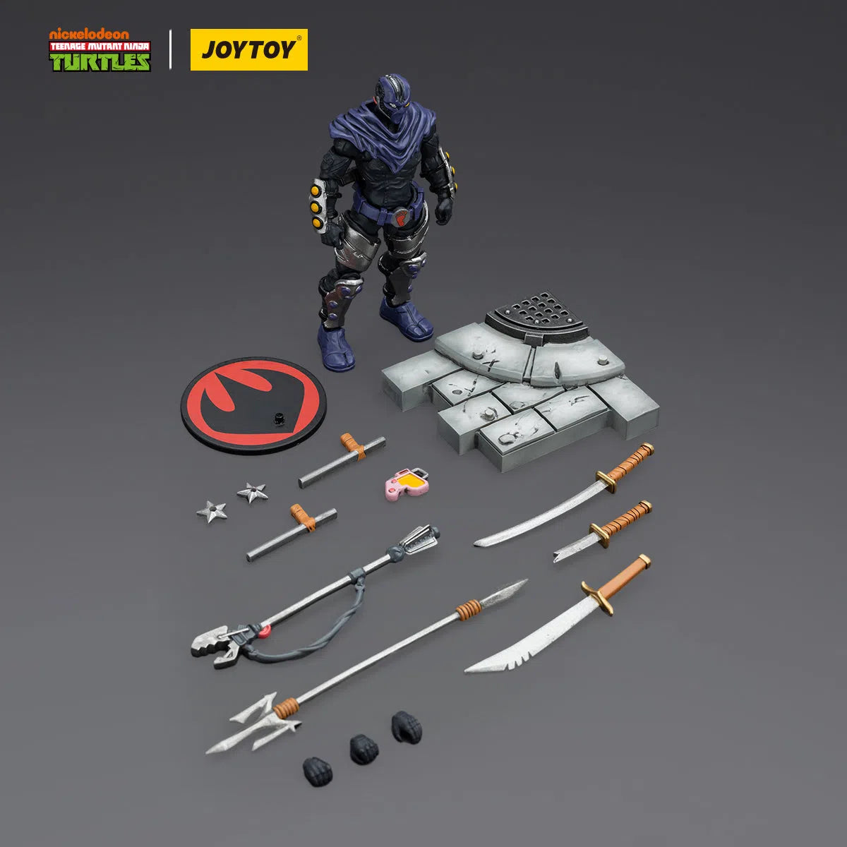 Teenage Mutant Ninja Turtles: Shredder: Footclan A & B: 1/18 Scale: Limited Batch: Joy Toy Joy Toy