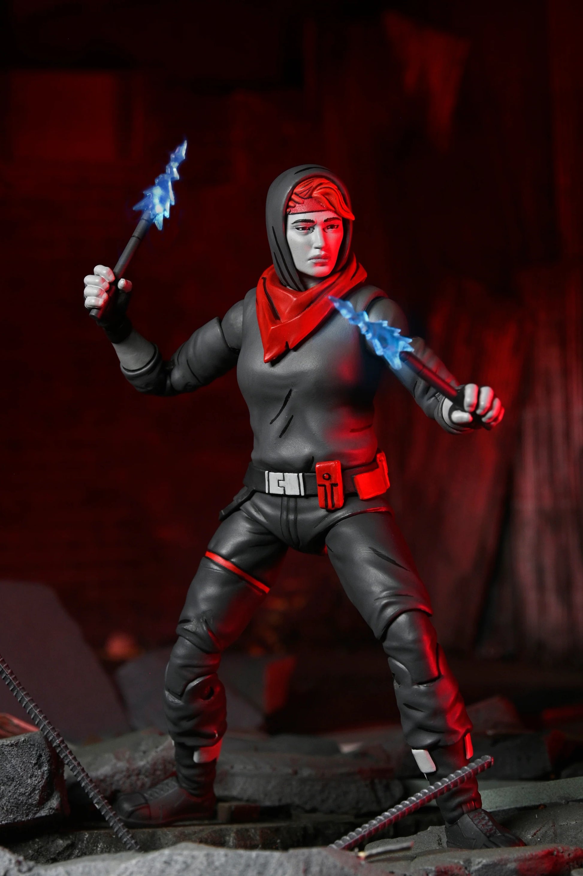 Teenage Mutant Ninja Turtles: The Last Ronin - The Lost Years April (Nightwatcher): 7 Inch: Action Figure - Neca Action Figure