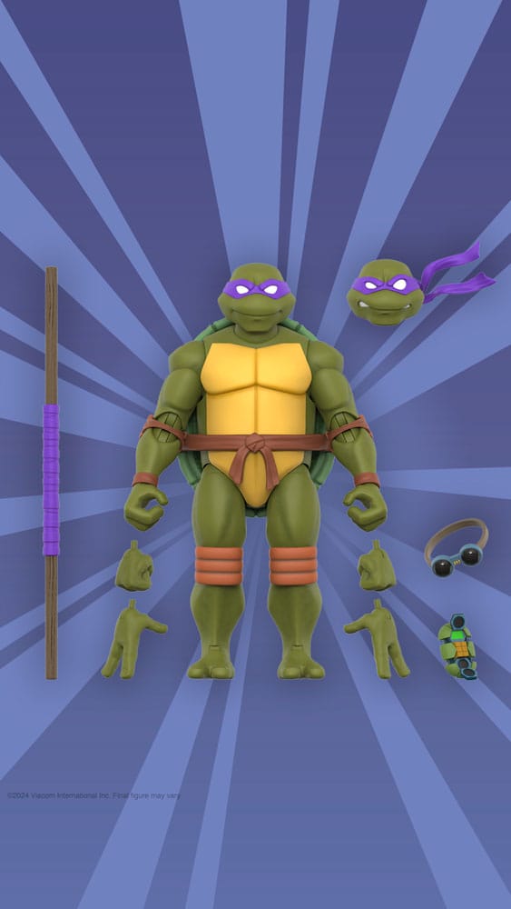 Teenage Mutant Ninja Turtles Ultimates Action Figure Wave 12 Donatello 18 cm - Super7 Action Figures