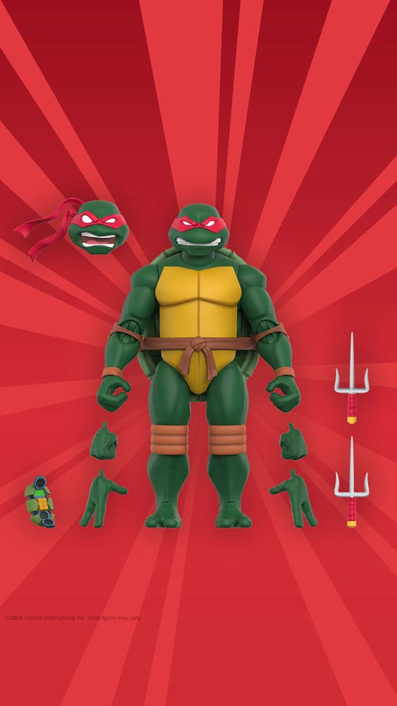 Teenage Mutant Ninja Turtles Ultimates Action Figure Wave 12 Raphael 18 cm - Super7 Action Figures