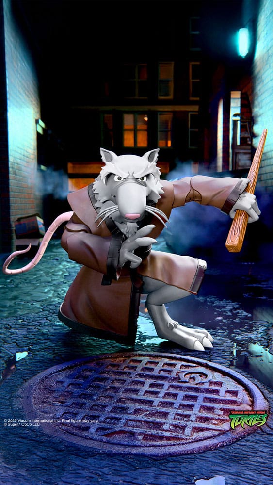 Teenage Mutant Ninja Turtles Ultimates Action Figure Wave 13 Splinter 18 cm - Super7 Action Figures