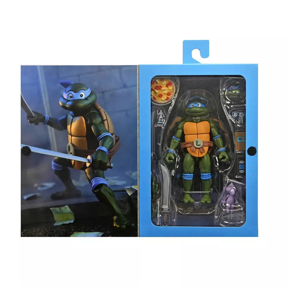 Teenage Mutant Ninja Turtles: VHS: Leonardo: Ultimate 7 Inch Action Figure Neca