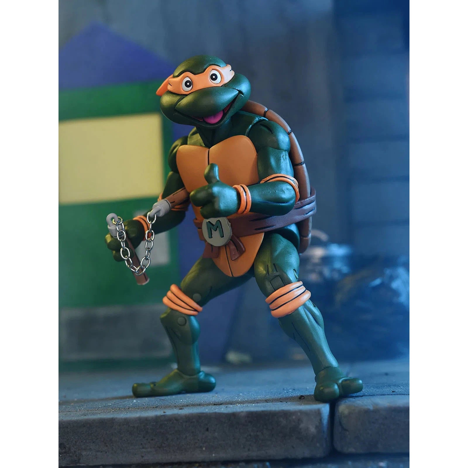 Teenage Mutant Ninja Turtles: VHS: Michelangelo: Ultimate 7 Inch Action Figure Neca