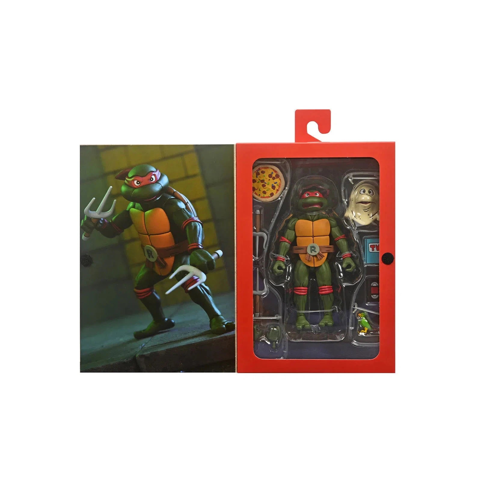 Teenage Mutant Ninja Turtles: VHS: Raphael: Ultimate 7 Inch Action Figure Neca