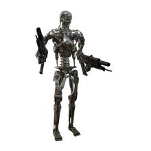 Terminator 2: Judgement: Endoskeleton (Battle Damaged Ver.): 1/6th - Hot Toys Action Figures