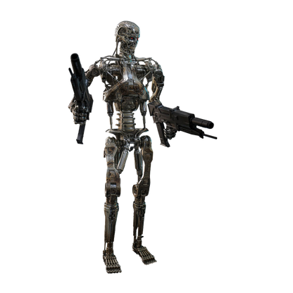 Terminator 2: Judgement: Endoskeleton (Battle Damaged Ver.): 1/6th - Hot Toys Action Figures