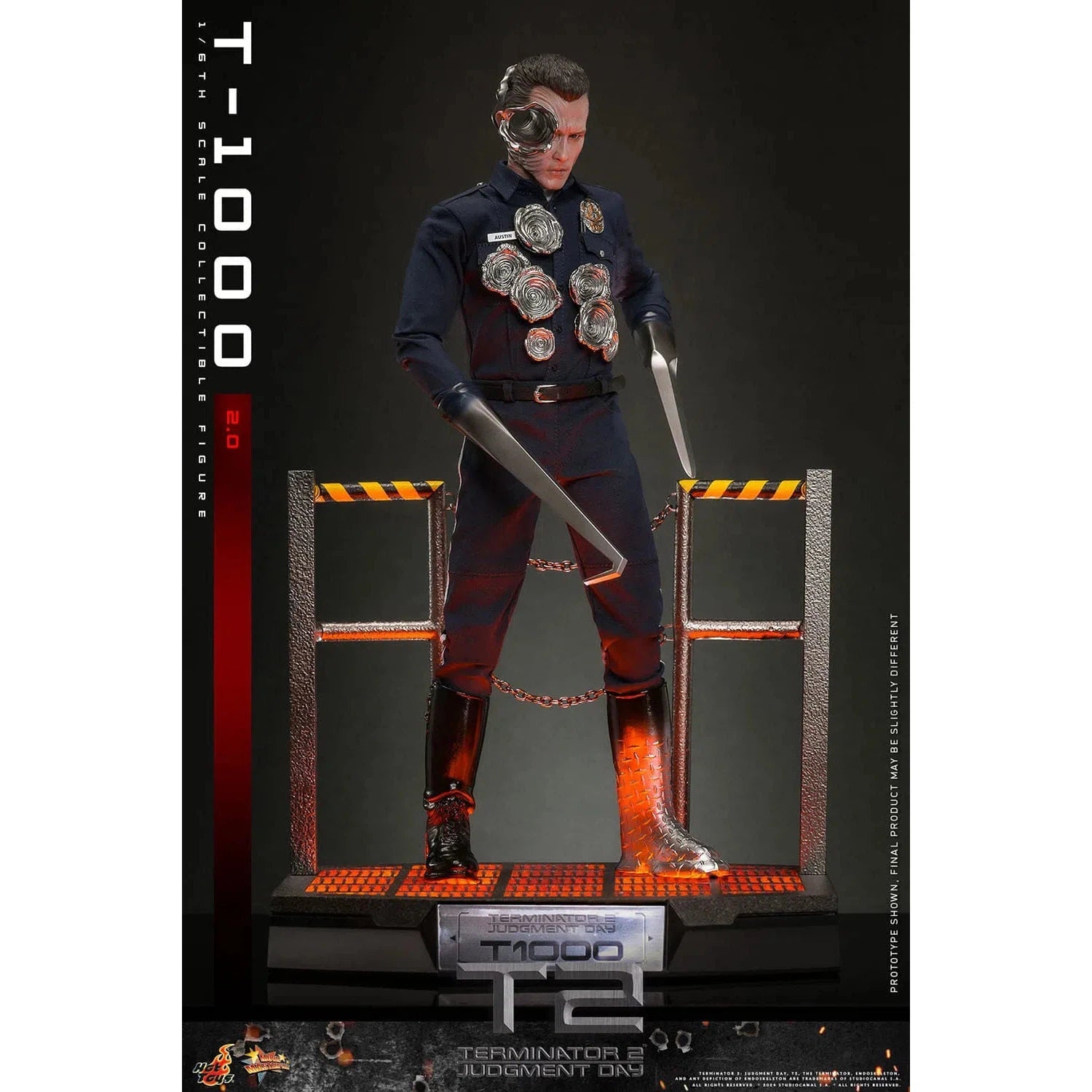 Terminator 2: Judgment Day: T-1000: MMS774: Hot Toys Hot Toys