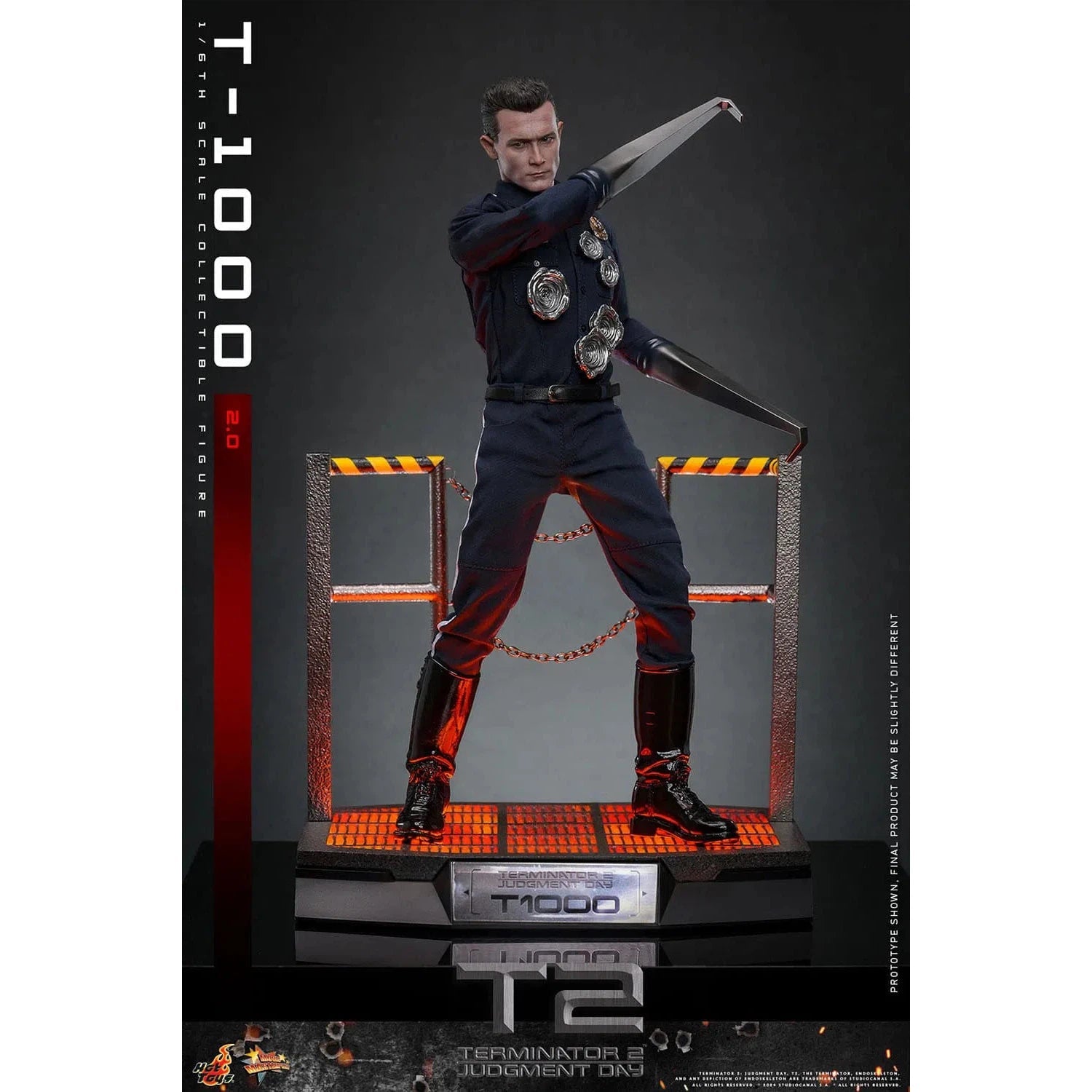 Terminator 2: Judgment Day: T-1000: MMS774: Hot Toys Hot Toys