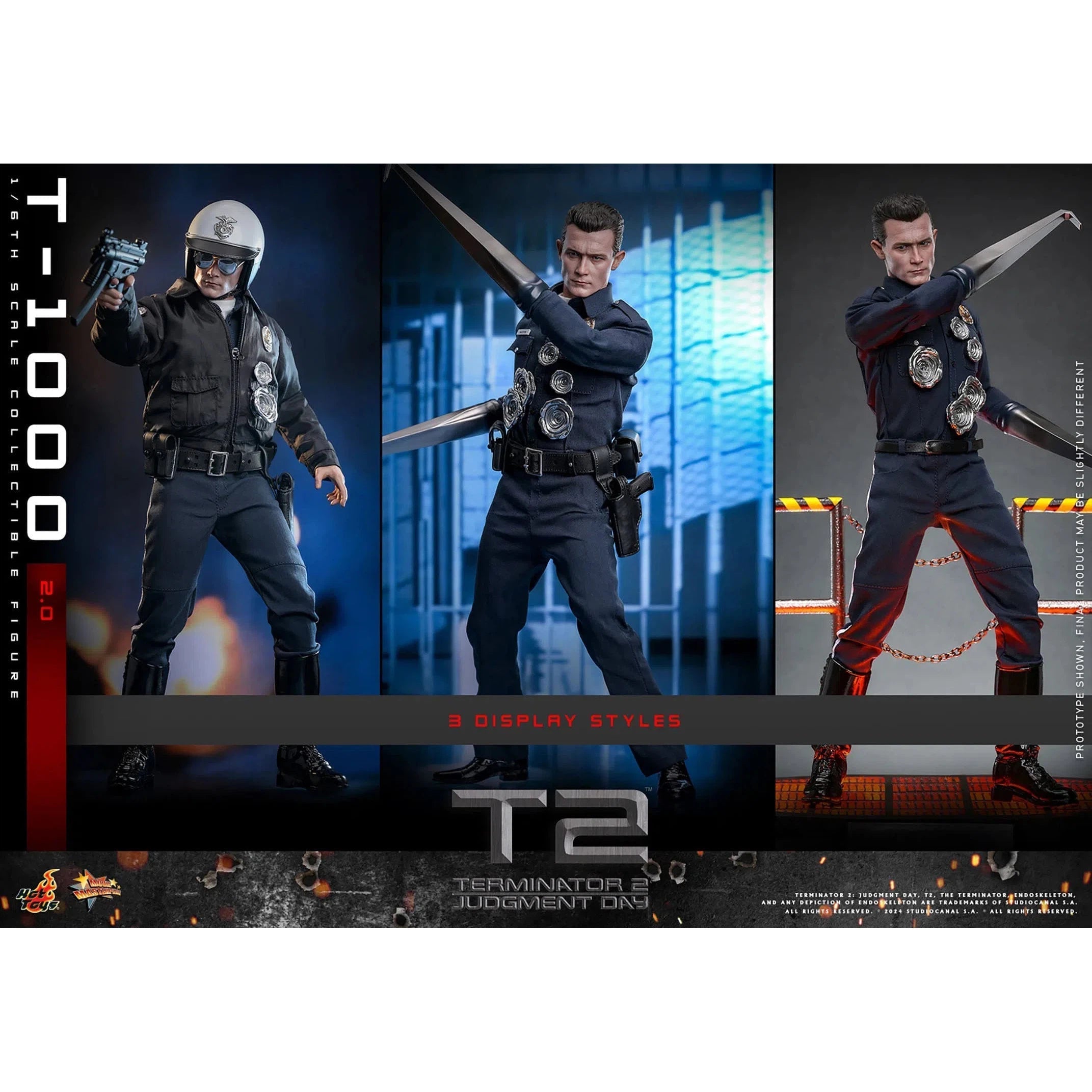 Terminator 2: Judgment Day: T-1000: MMS774: Hot Toys Hot Toys