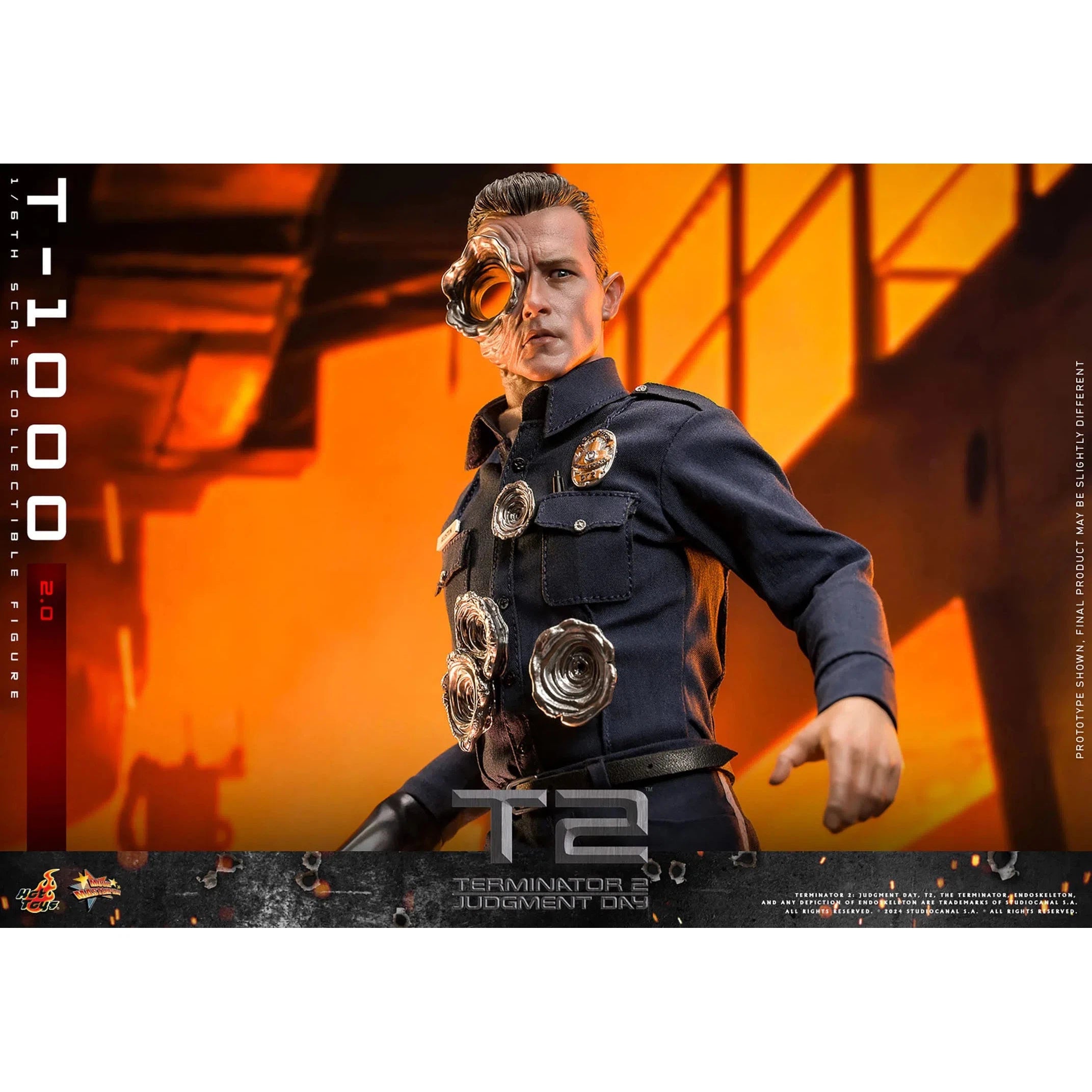 Terminator 2: Judgment Day: T-1000: MMS774: Hot Toys Hot Toys