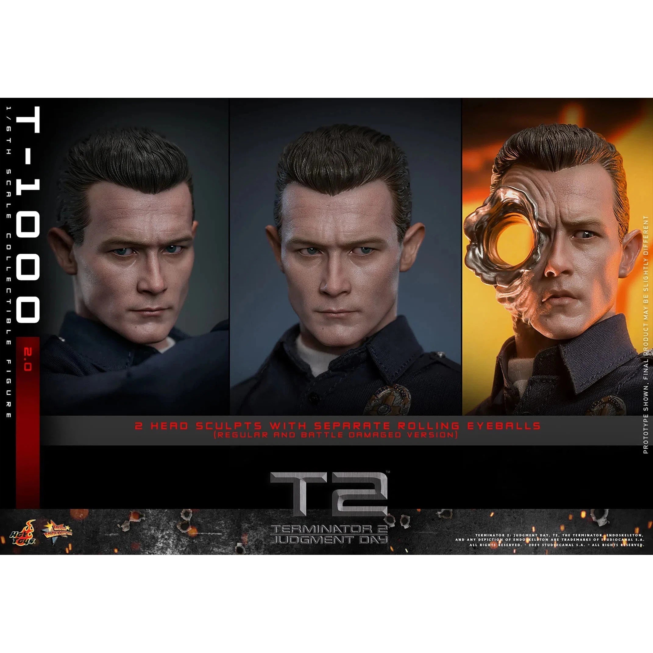 Terminator 2: Judgment Day: T-1000: MMS774: Hot Toys Hot Toys