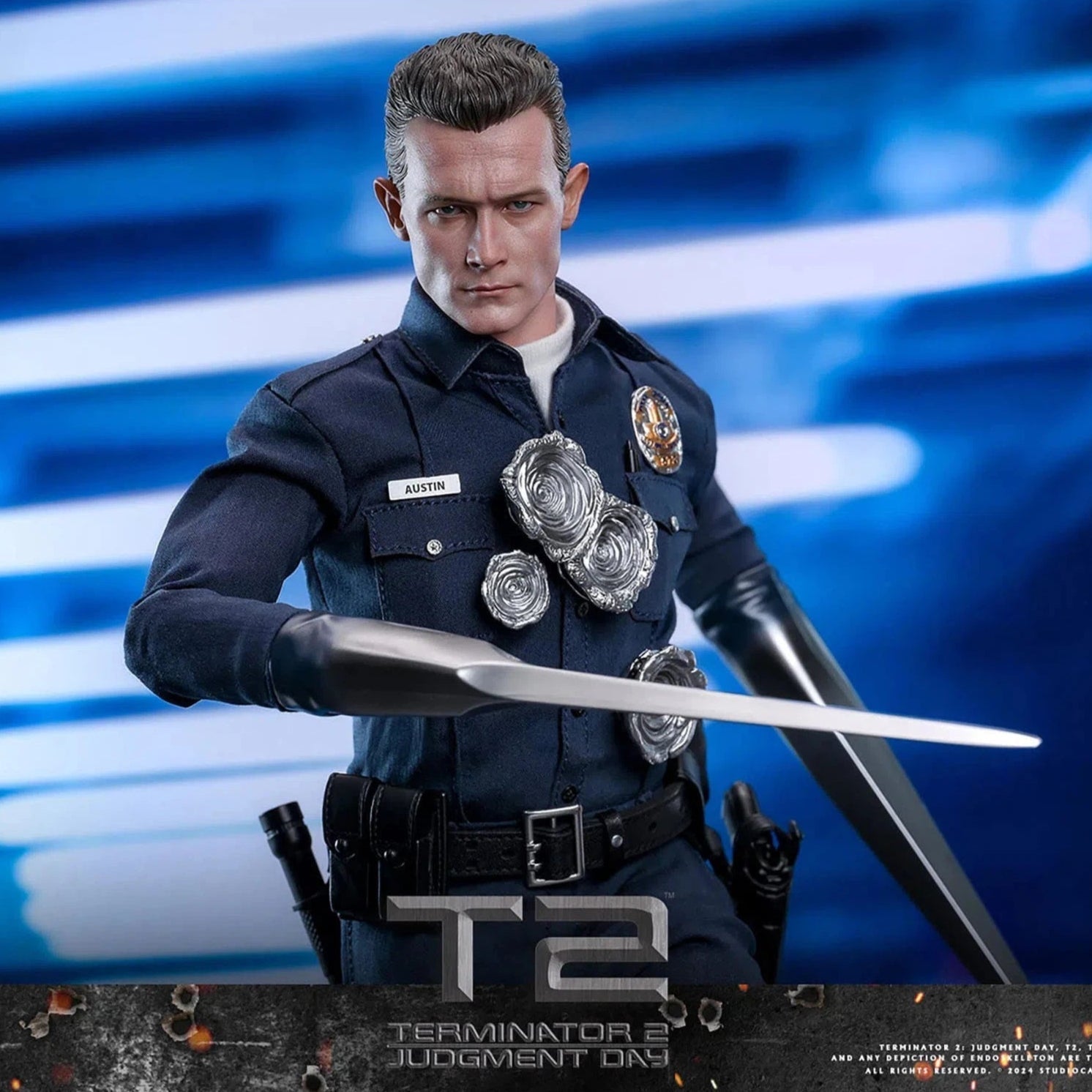 Terminator 2: Judgment Day: T-1000: MMS774: Hot Toys Hot Toys